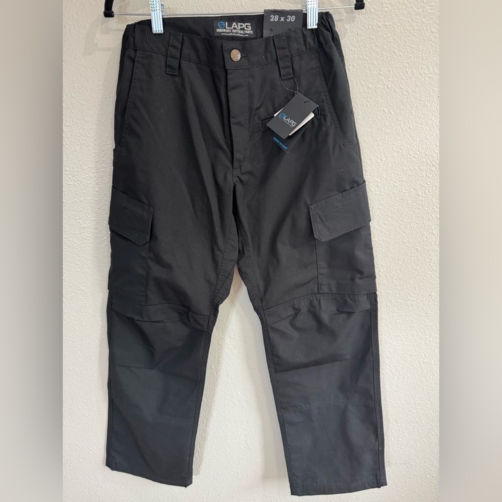 LAPG Urban Ops Tactical Pants black Utility EMT Fire Service Work Wear 28X30